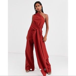 ASOS EDITION One Shoulder Jumpsuit